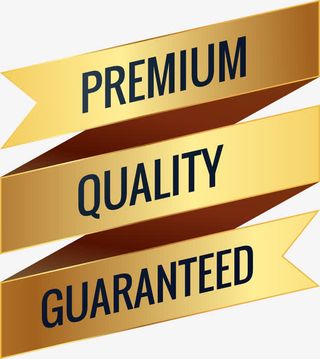 金色环绕丝带品质保障免抠