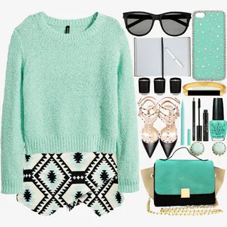 冬季女装女裙搭配免抠