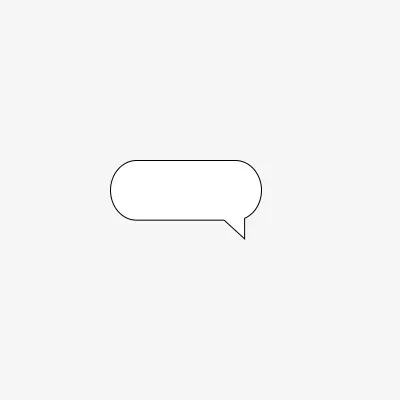 标签气泡对话对白绘画框免抠