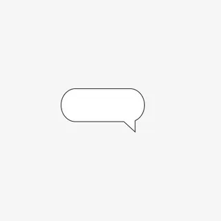 标签气泡对话对白绘画框免抠