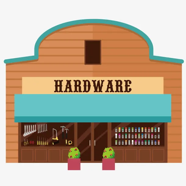 卡通精品店免抠