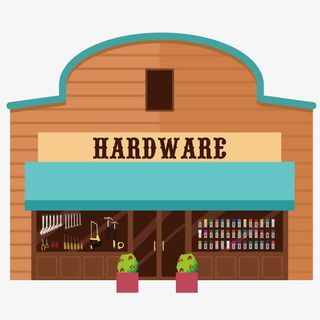 卡通精品店免抠