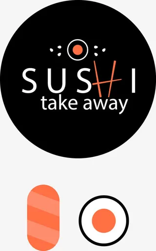 矢量寿司店酱油碟免抠