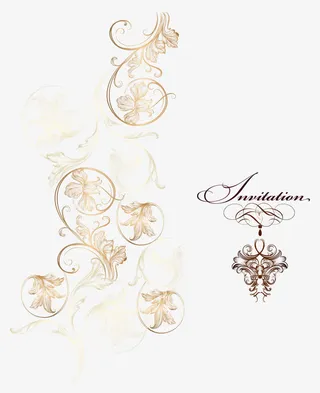 欧式花纹矢量免抠