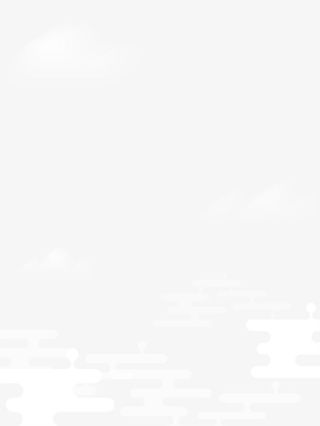 扁平雨水云朵装饰背景