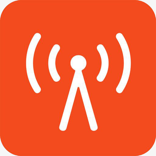 英语听力广播电台app图标免抠