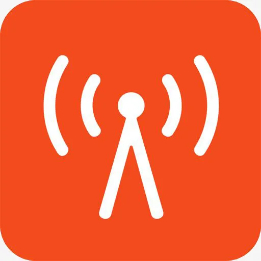 英语听力广播电台app图标免抠