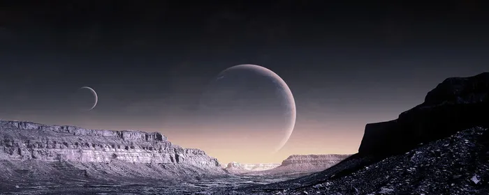 科幻星球背景高清