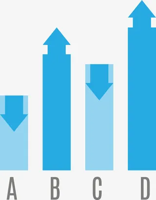 创意PPT箭头元素免抠