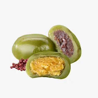 寒食红豆蛋黄青团免抠