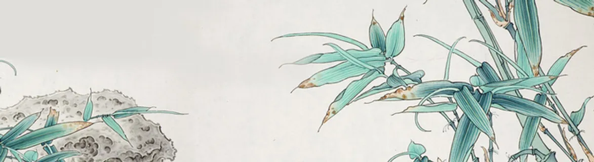 清新中国画背景高清