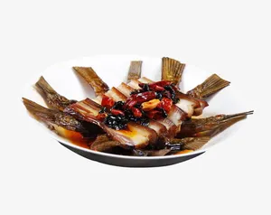 乡里腊鱼尾蒸腊肉图免抠