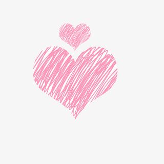 爱心装饰图案小心心免抠