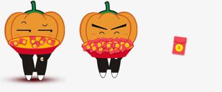 红包西红柿送红包免抠