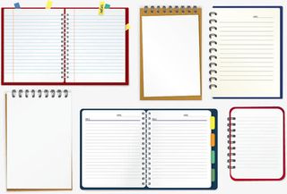 笔记本内页实力素材免抠