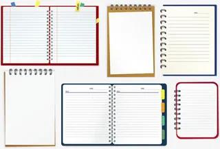 笔记本内页实力素材免抠