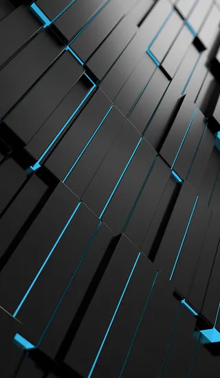 蓝色科幻H5背景高清