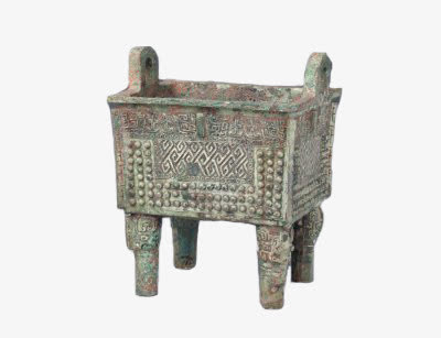 古代青铜鼎免抠
