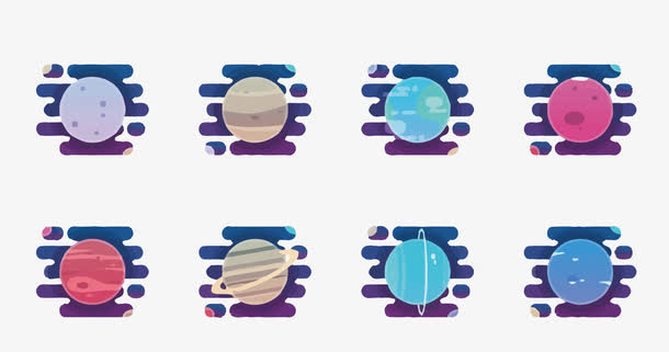 矢量星球免抠