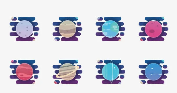 矢量星球免抠
