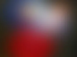 红蓝色模糊简约壁纸免抠