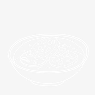 线条碗里面的藕片免抠