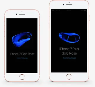 苹果手机iphone7正面展示样机免抠