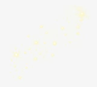 金色的发光小星星光效免抠