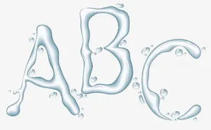 水字母ABC免抠