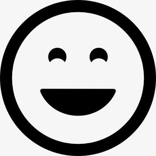 开心的微笑表情符号的图标免抠