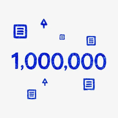 1000000广告字体设计免抠