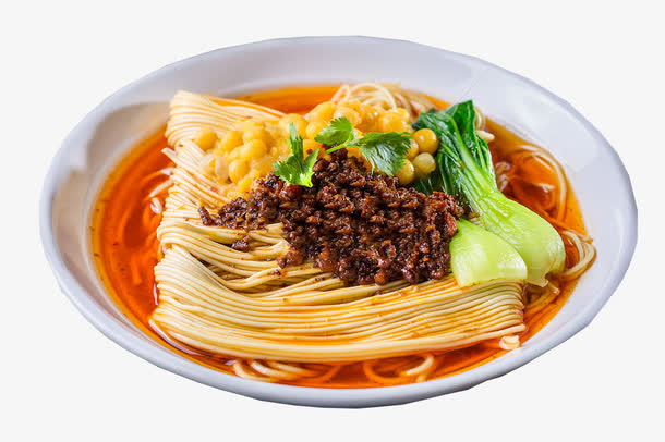 面汤炸酱面免抠