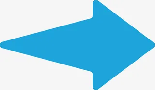 创意蓝色箭头矢量素材免抠