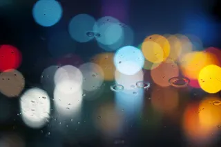 水面灯光倒影免抠