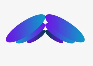 背景元素渐变蓝紫色