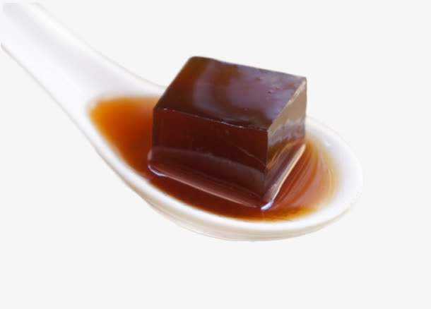 酸梅果冻素材图片免抠