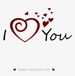 情人节快乐免抠