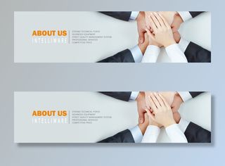 团队握手高清商务科技背景