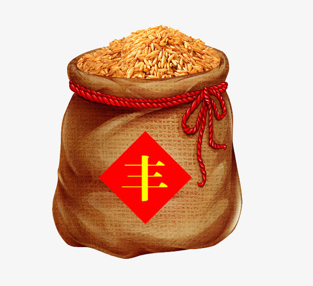 丰收节装饰png免抠