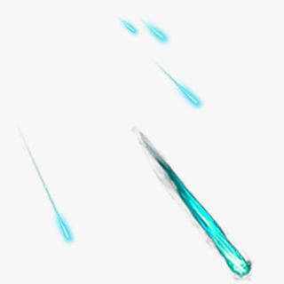 飞速划过的流星免抠