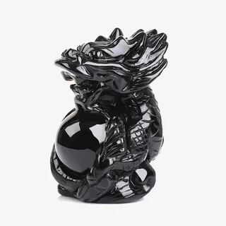 生肖龙水晶摆件免抠