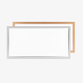 产品实物长方平板灯免抠