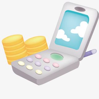 通讯数码手机免抠