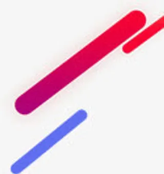 红色不规则图形免抠