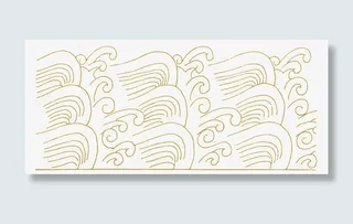 金线 边框 云纹免抠