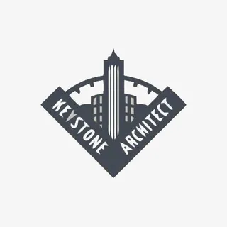 简约城堡logo设计免抠