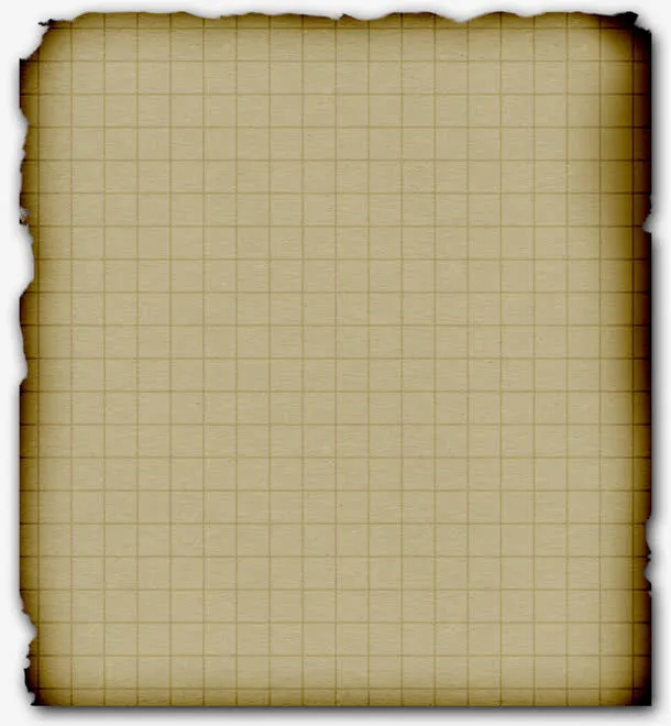 残破棋盘创意卡通免抠