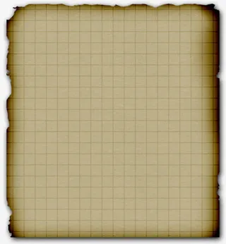 残破棋盘创意卡通免抠