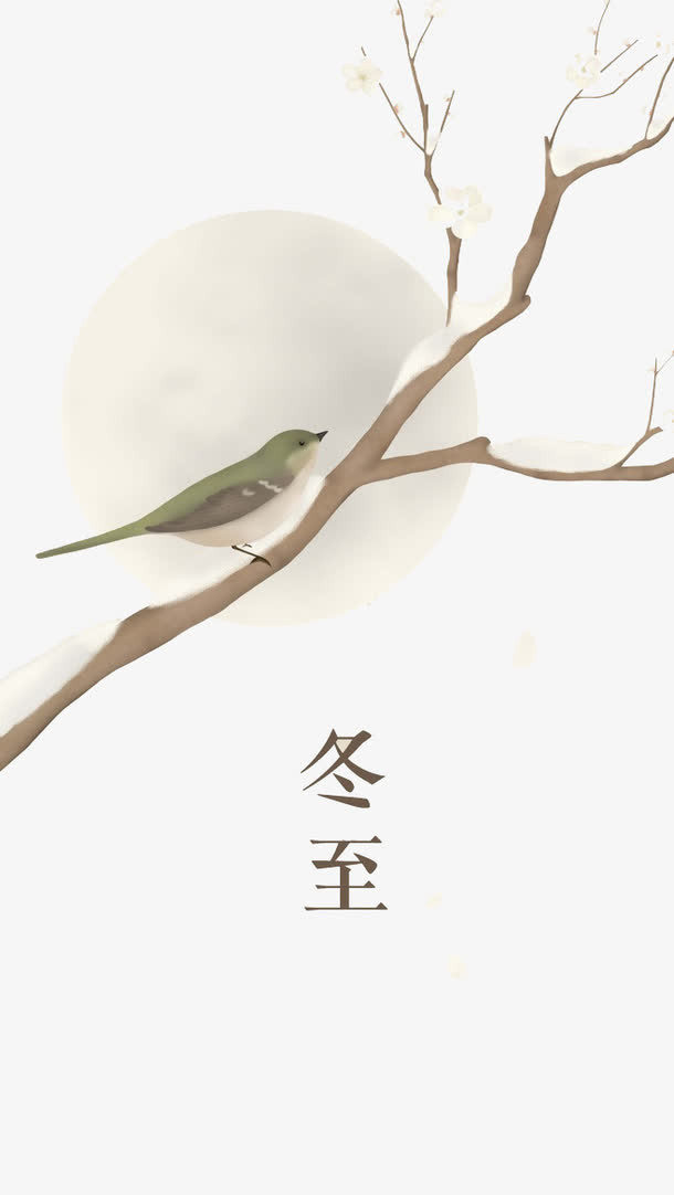 树枝上的小鸟免抠