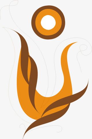 暖色科技水草免抠